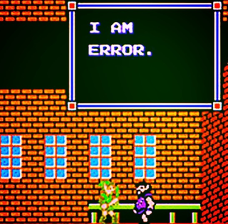 Illustration for article titled "I AM ERROR."